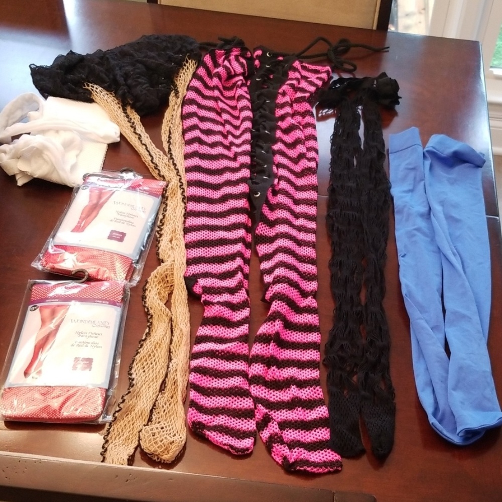 STOCKING & TIGHTS BUNDLE. 7 new pairs!